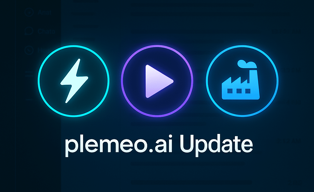 plemeo.ai Update – Mai Edition