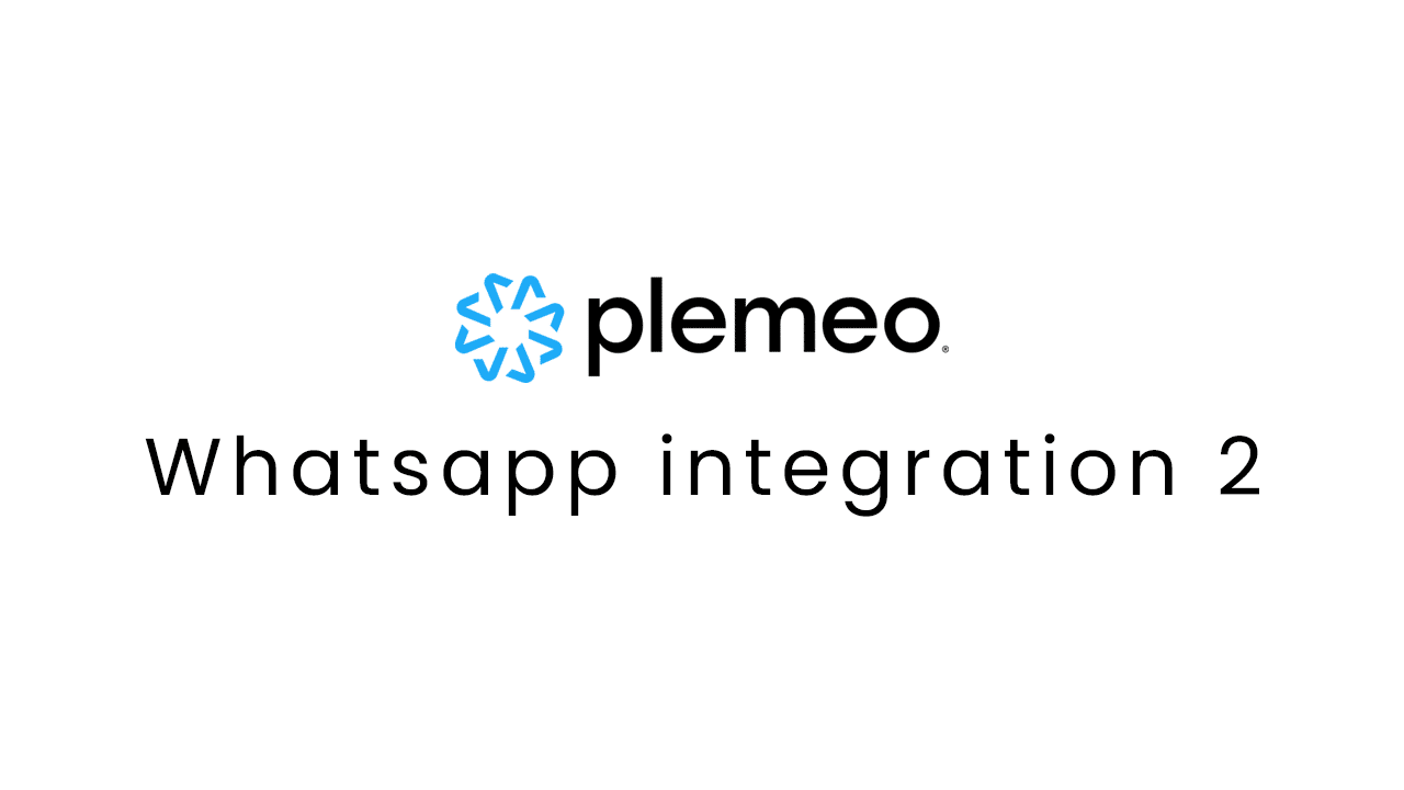 Whatsapp integration 2